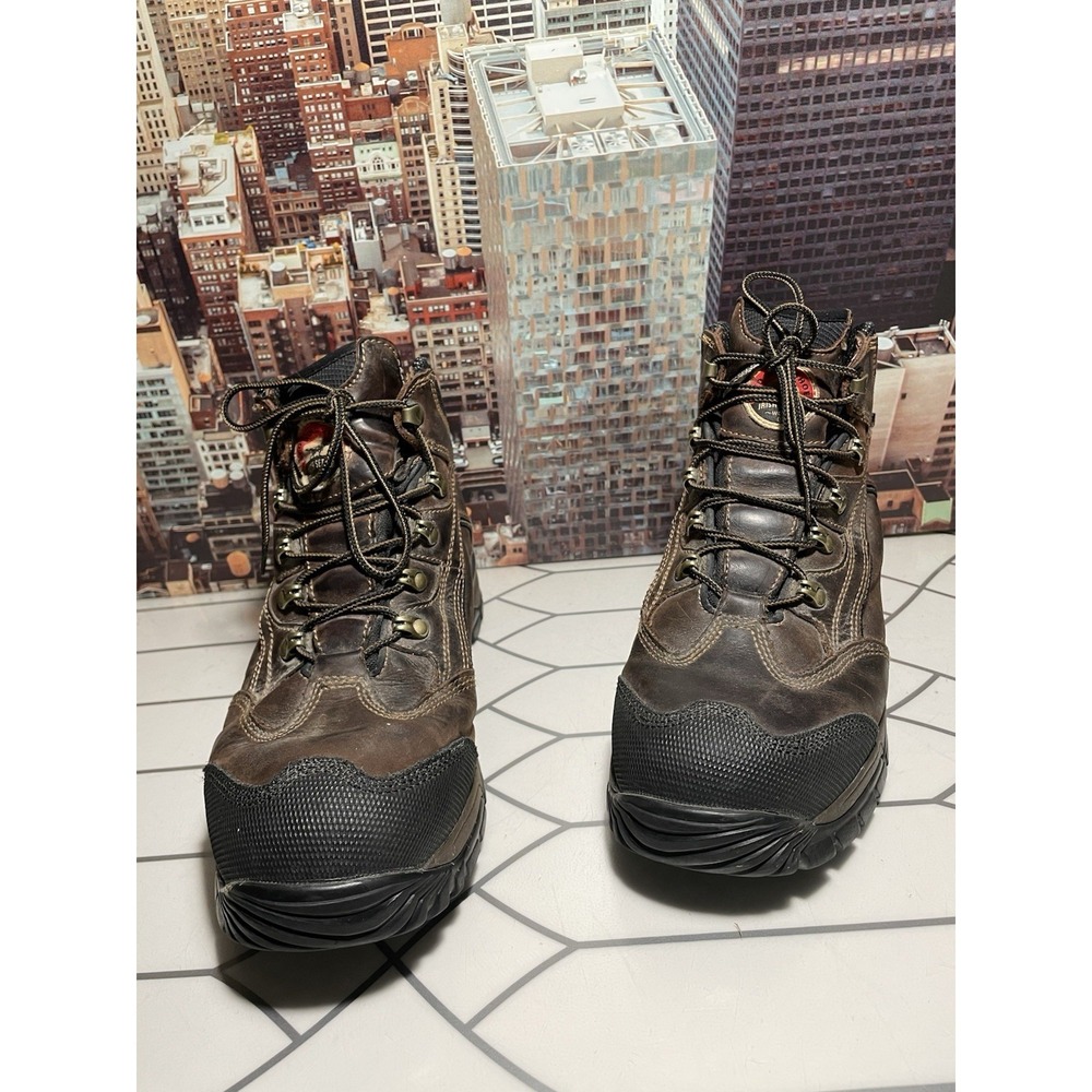 Red Wing Irish Setter Brown Men's 83403 Hiker Work Boot Size 11 E2 No Steel Toe